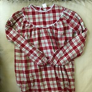 💚Christmas cotton long night dress